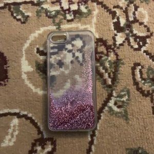 iPhone SE glitter case